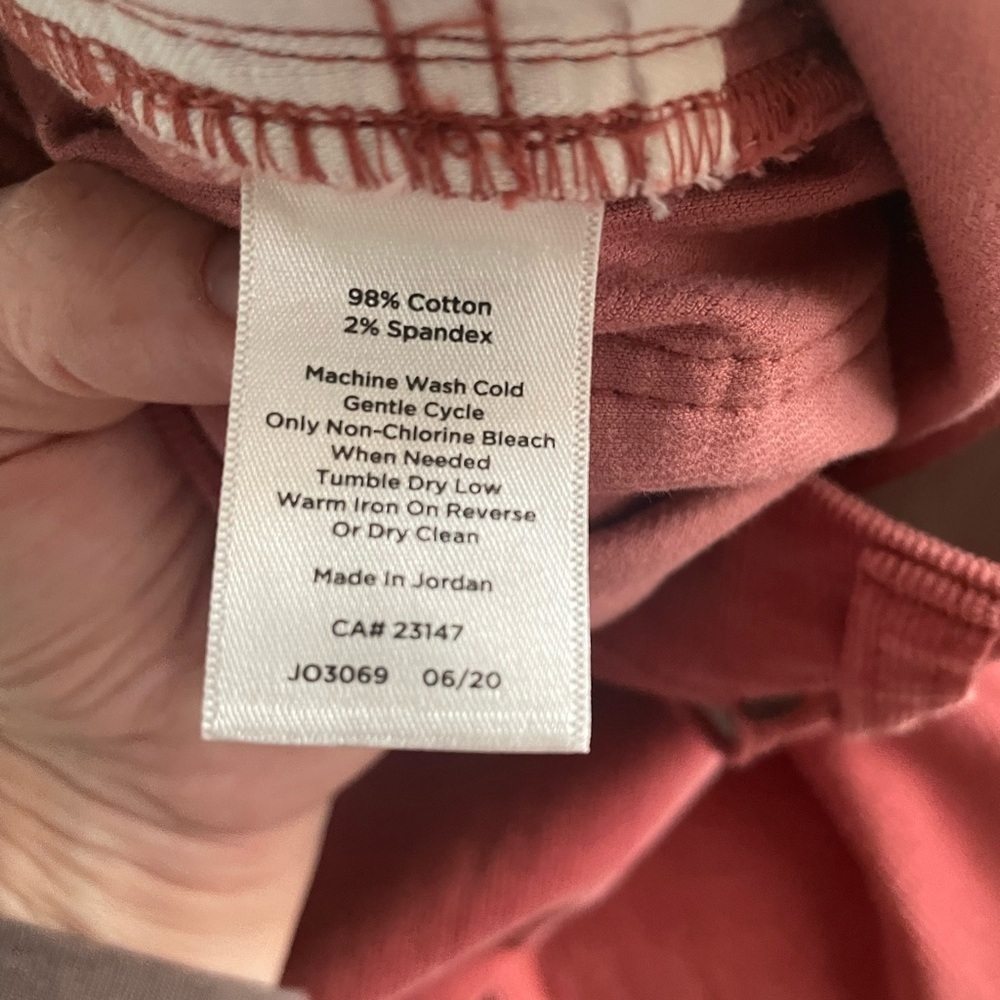 Talbots 14P Pink Cords Preppy Academia Career Pants - Picture 3 of 5